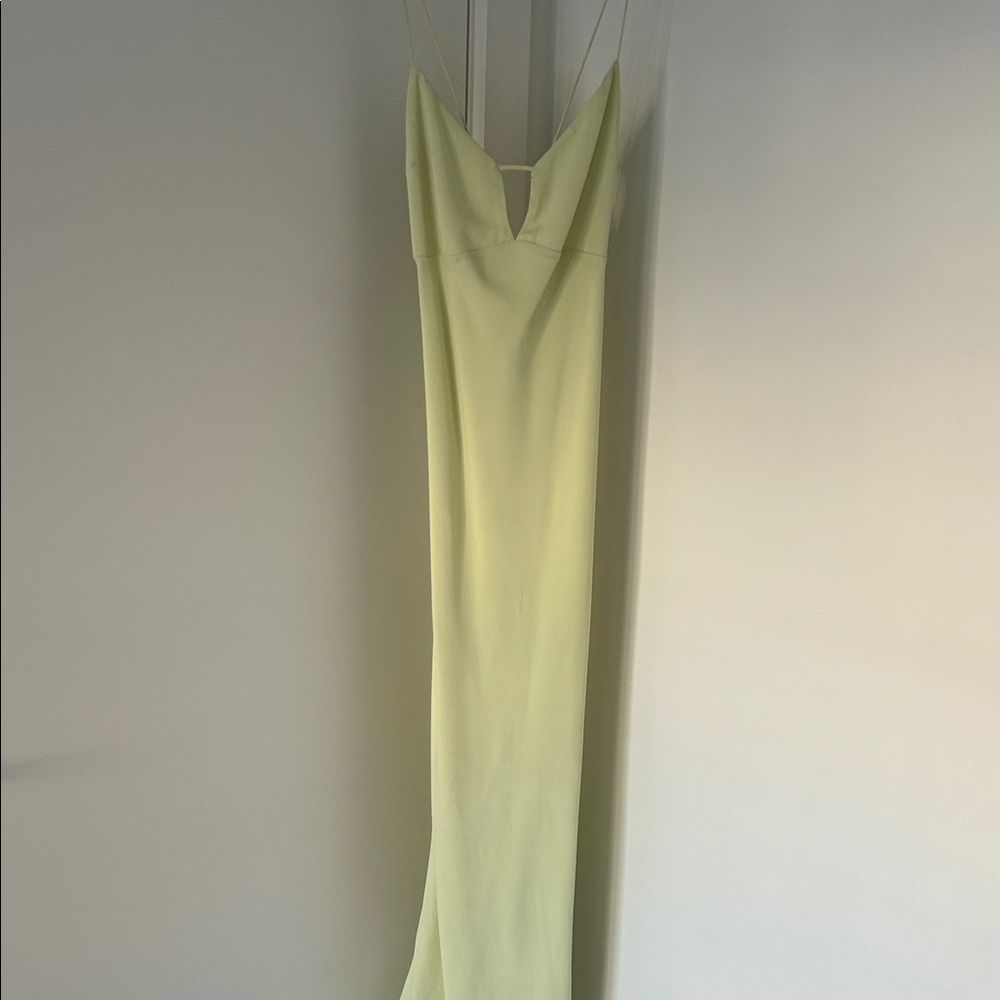Abercrombie & Fitch Strapless Light Green Dress